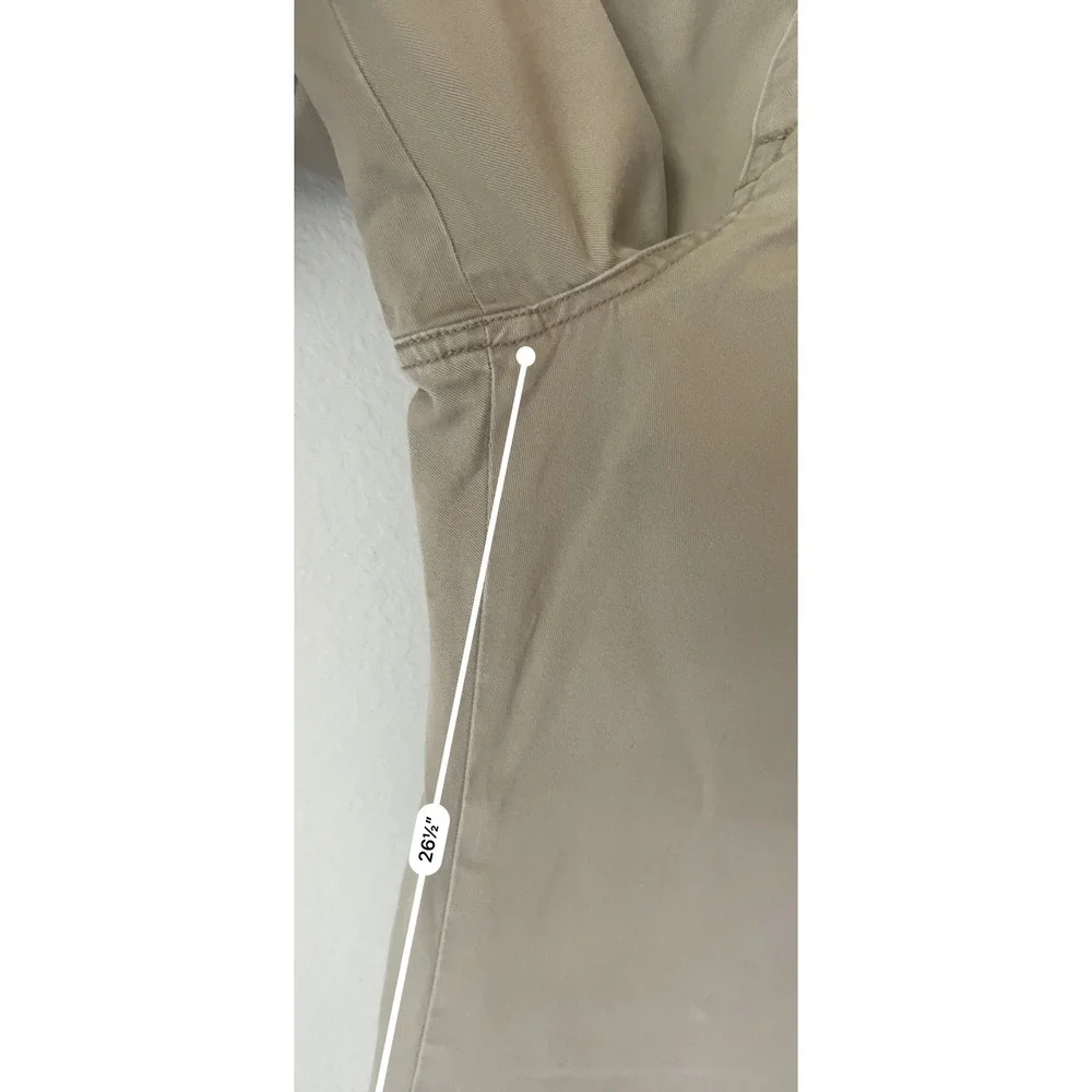 Polo Ralph Lauren Classic Fit Chino Pants Tan Khaki 38x29 Cotton Twill Mens